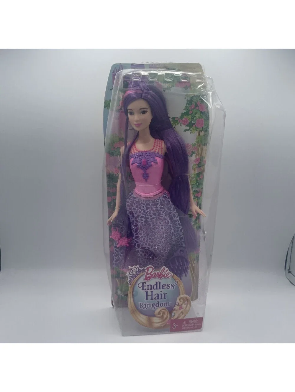Barbie Dreamtopia Wispy Forest You Can Be Anything Purple Long Hair! PKG DMG